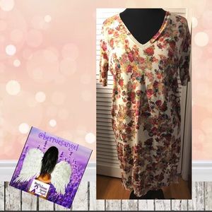 Paul Smith  Silk Print Floral Sheath Dress Medium